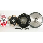 08-014iF.5C Stage 5 Ceramic Clutch Kit including Flywheel: Acura CL, Honda Accord, Prelude - 8-7/8 in.