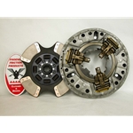 107350-2 New Spicer Style 14 in. (350mm) Angle Ring 500 lbs.ft. Isuzu Clutch Set: 1-1/2 in. Spline 4 Ceramic Super Button