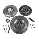 02-213CK Solid Flywheel Clutch Conversion Kit: Audi A6, Allroad, S4 - 9-1/2 in.