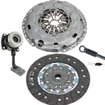 07-151 Clutch Kit with Slave Cylinder: Ford Focus ST 2.0L Turbo 6 Speed - 9-1/2 in.