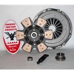 07-042.5C Stage 5 Heavy Duty Ceramic Clutch Kit: Ford Mustang, Mercury Capri - 10½