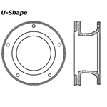 Manufactured to meet QS and ISO Quality System Standards; Utilizes an Electrocoating finish that provides long lasting corrosion protection; Designed to withstand 400 hours of salt water exposure without rusting; Double disc grinding ensures parallelism, eliminates run out, and provides near perfect disc thickness; The double disc grinding also leaves a non-directional finish on the friction surface area for more effective pad-disc break in while providing quieter and smoother stops; Center-split core casting offers proper heat transfer and thermal efficiency for superior braking and safety; 100 percent fully machined hat delivers better disc balance; Mill-corrected to a tolerance of less than 2 oz. per inch.