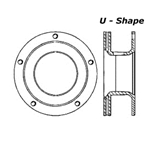 Manufactured to meet QS and ISO Quality System Standards; Utilizes an Electrocoating finish that provides long lasting corrosion protection; Designed to withstand 400 hours of salt water exposure without rusting; Double disc grinding ensures parallelism, eliminates run out, and provides near perfect disc thickness; The double disc grinding also leaves a non-directional finish on the friction surface area for more effective pad-disc break in while providing quieter and smoother stops; Center-split core casting offers proper heat transfer and thermal efficiency for superior braking and safety; 100 percent fully machined hat delivers better disc balance; Mill-corrected to a tolerance of less than 2 oz. per inch.