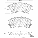 D0699 Ceramic Disc Brake Pads: Front - Buick, Cadillac, Chevrolet, Chevrolet, SUV, Oldsmobile, Pontiac, Pontiac SUV