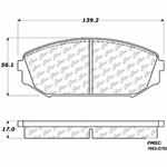 D0793 Ceramic Disc Brake Pads: Front - Acura Van, Honda Van