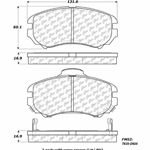 D0924 Ceramic Disc Brake Pads: Front - Hyundai, SUV, Kia, SUV