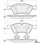 D1125 Ceramic Disc Brake Pads: Front - Hyundai, Kia