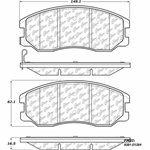 D1264 Ceramic Disc Brake Pads: Front - Chevrolet SUV, Pontiac SUV , Saturn SUV, Suzuki SUV