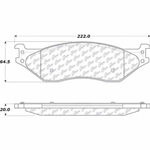 D0777 High Heat Formulation Disc Brake Pad Set