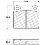 D0045 Semi-Met Disc Brake Pads: Front - Alfa Romeo, BMW, Ferrari, Mercedes, Porsche, Volkswagen