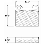 D0031 Semi-Met Disc Brake Pads: Front and Rear - Alfa Romeo, Audi, BMW, Ferrari, Maserati, Mercedes, Opel, Porsche, Saab, Volkswagen, Volvo