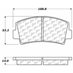 D0076 Semi-Met Disc Brake Pads: Front - Ford Pickup, Mazda, Pickup