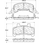 D0159 Semi-Met Disc Brake Pads: Front - Buick, Chevrolet, Oldsmobile, Pontiac