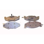 D0416 Semi-Met Disc Brake Pads: Front - Chrysler, Dodge, Van, Plymouth Van