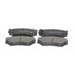 D0807 Semi-Met Disc Brake Pads: Front - Chevrolet SUV, Suzuki SUV