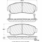D1089 Semi-Met Disc Brake Pads: Front - Acura SUV, Honda SUV, Van