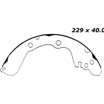 RBS 658 Relined Brake Shoes: 9