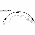 RBS 667 Relined Brake Shoes: 9