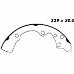 RBS 721 Relined Brake Shoes: 9