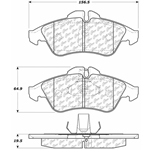 D0950 Severe Duty Disc Brake Pad Set