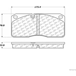 D1027 Severe Duty Disc Brake Pad Set