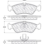 D1229 Severe Duty Disc Brake Pads: Rear - Dodge Van, Mercedes Van