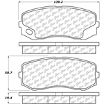D1265 Severe Duty Disc Brake Pad Set