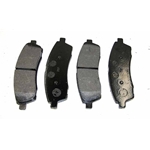 D0757 High Heat Formulation Disc Brake Pad Set - Ford