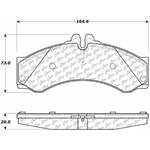 D0949 Severe Duty Disc Brake Pad Set