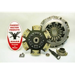 15-016.2 Stage 2 Heavy Duty Organic Clutch Kit: Subaru Legacy 2.2L 4 Cylinder - 8-7/8
