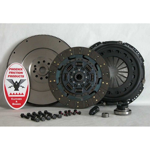 Stage 3 Extra HD Organic Solid Flywheel Replacement Clutch Kit and Flywheel - Ford 7.3L Turbo Diesel 1994 - 1998