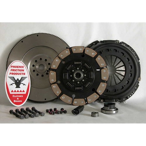 Stage 5 Extra HD Ceramic Solid Flywheel Replacement Clutch Kit and Flywheel - Ford 7.3L Turbo Diesel 1994 - 1998