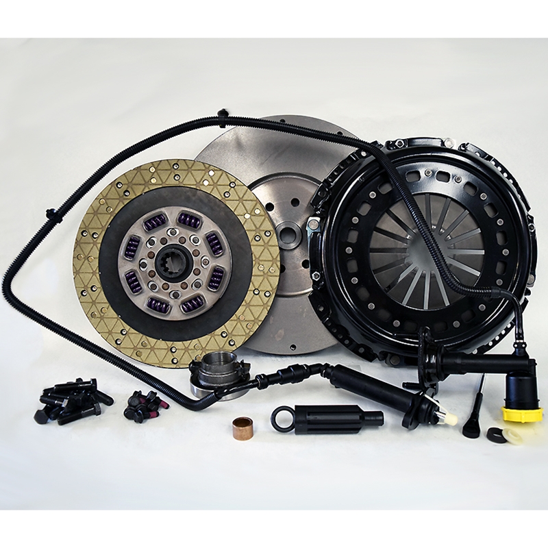 Stage 5 Extra HD Kevlar/Ceramic Solid Flywheel Conversion Clutch Kit - Dodge, Ram 5.9L 6.7L Turbo Diesel G56 6 Speed 2005 - 2014