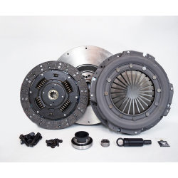 07-501CK Solid Flywheel Conversion Clutch Kit: Ford 7.3L Powerstroke Diesel F250 F350 F450 Pickup - 13 in.