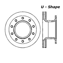 Click here to view larger image Manufactured to meet QS and ISO Quality System Standards; Utilizes an Electrocoating finish that provides long lasting corrosion protection; Designed to withstand 400 hours of salt water exposure without rusting; Double disc grinding ensures parallelism, eliminates run out, and provides near perfect disc thickness; The double disc grinding also leaves a non-directional finish on the friction surface area for more effective pad-disc break in while providing quieter and smoother stops; Center-split core casting offers proper heat transfer and thermal efficiency for superior braking and safety; 100 percent fully machined hat delivers better disc balance; Mill-corrected to a tolerance of less than 2 oz. per inch.