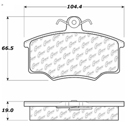 Click here to view larger image D0147 Semi-Met Disc Brake Pads: Front - Audi, Volkswagen