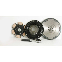 08-014iF.5C Stage 5 Ceramic Clutch Kit including Flywheel: Acura CL, Honda Accord, Prelude - 8-7/8 in.
