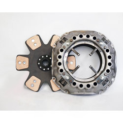 WCCS13FRCB Wood Chipper 1900 lb. Clutch Kit with 13 in. Rigid Ceramic Button Disc: Brush Bandit, Auto Clutch, Ford Engines