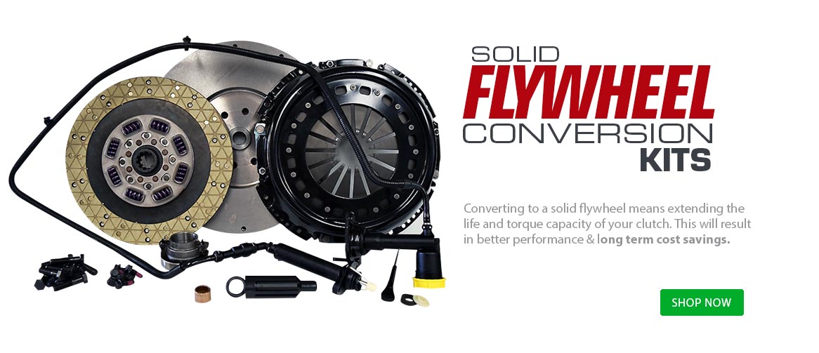 Solid flywhl conv
