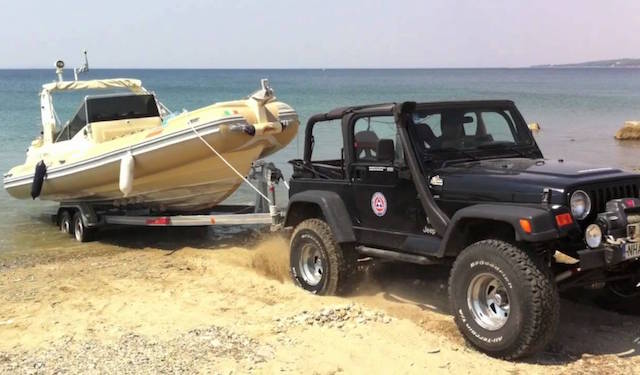 TJ towing boat