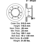 Iveco Medium Duty Truck Brake Rotors | Phoenix Friction