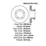 UD (Nissan Diesel) Medium Duty Truck Brake Rotors | Phoenix Friction