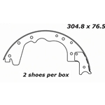 IC Bus Parking Brake Shoes | Phoenix Friction