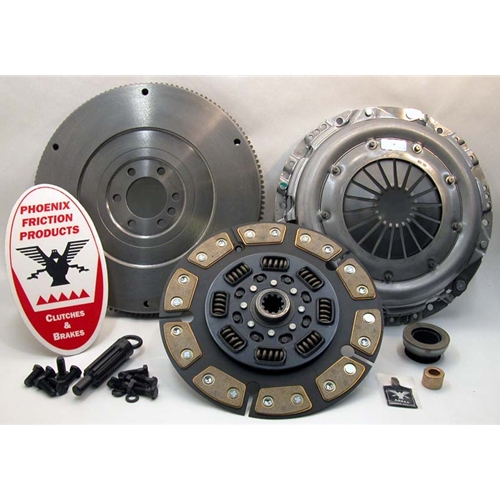 Stage 3 Ceramic Solid Flywheel Conversion Clutch Kit - Chevrolet, GMC 6.5L Turbo Diesel 1992 - 1995