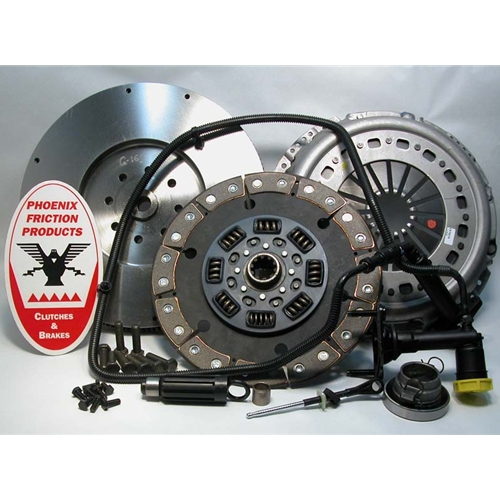 Stage 3 Ceramic Solid Flywheel Conversion Clutch Kit - Dodge, Ram 5.9L 6.7L Turbo Diesel G56 6 Speed 2005 - 2014