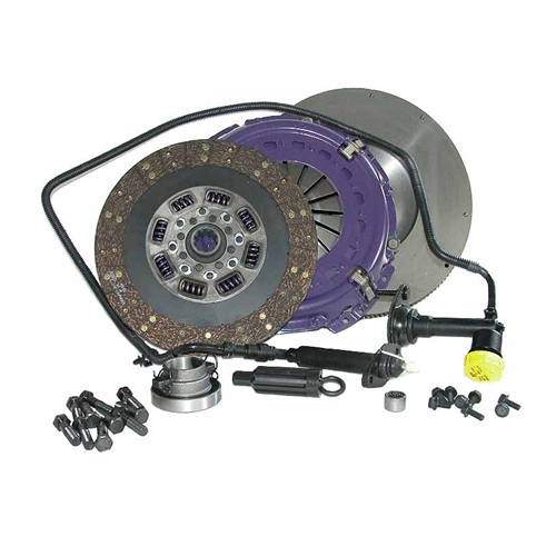 Stage 4 Ultimate Organic Solid Flywheel Conversion Clutch Kit - Dodge, Ram 5.9L 6.7L Turbo Diesel G56 6 Speed 2005 - 2014