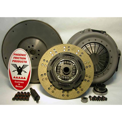 Stage 2 Kevlar Solid Flywheel Replacement Clutch Kit and Flywheel - Ford 7.3L IDI Diesel 1987 - 1994