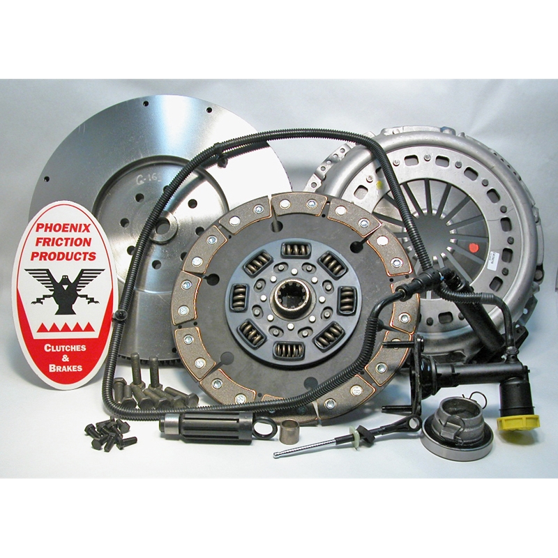 Stage 5 Extra HD Ceramic Solid Flywheel Conversion Clutch Kit - Dodge, Ram 5.9L 6.7L Turbo Diesel G56 6 Speed 2005 - 2014