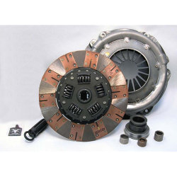 01-026.2DF Stage 2 Dual Friction Clutch Kit: AMC AMX Javelin, Jeep CJ DJ J Series Jeepster - 10-1/2 in.