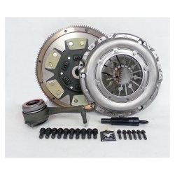 02-040CK.2K Solid Flywheel Stage 2 Kevlar Clutch Conversion Kit: Volkswagen Golf Jetta 2.8L 2002 - 2005 - 9-1/2 in.